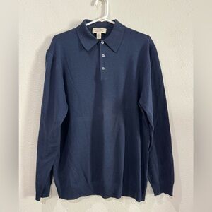 Pronto Uomo Dark Blue Polo Shirt
